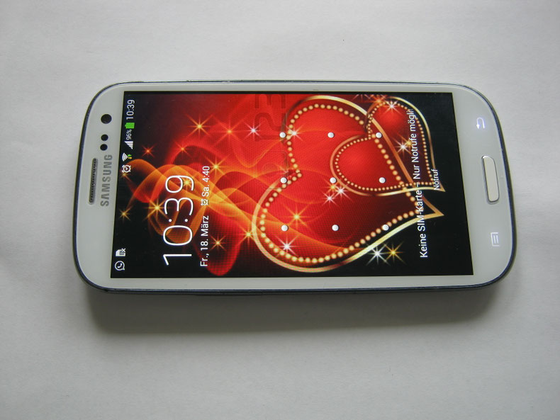 Samsung Smartphone, Berlin Dahlem