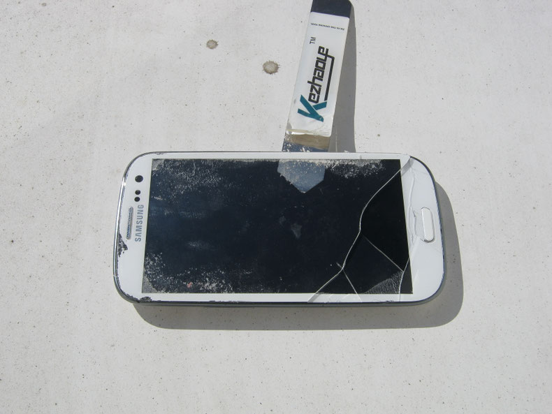 defektes Smartphone Display Lichterfelde