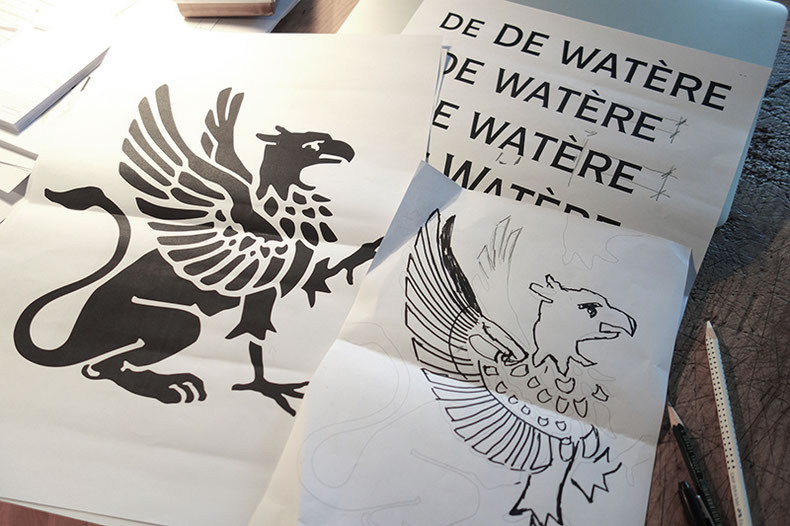 DE WATÈRE CHAMPAGNE  Brand Design, Signet, Webdesign (für Serviceplan München)