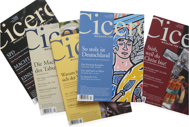 CICERO  Editorial Design - Konzept, Realisierung - Cover-Design, Art-Direktion