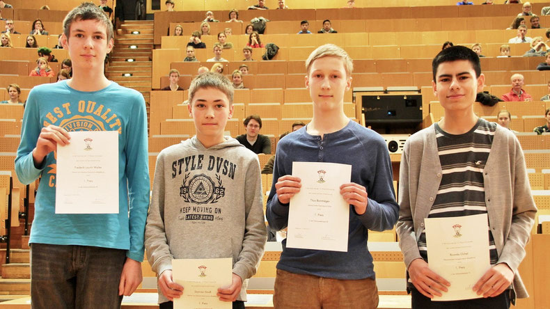 (v.l.n.r. Frederik Laurin Walter, Damian Gro