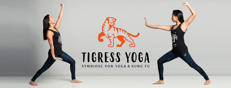 Tigress Yoga, die Symbiose von Power Vinyasa Yoga &  Kung Fu. Ideal für sportliche Anfänger. Yoga Ausbildungen & Weiterbildungen für Yogalehrer, Physiotherapeuten & Sportprofis. Tigress Yoga Kids: Kinderyoga und Kung Fu. In Zürich Oerlikon.
