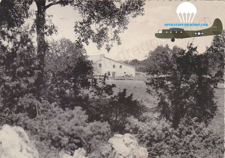 Rare photo du Jas de la Bergerie du plateau d'Agnis dans les années 40 qui servi de refuge aux résistants