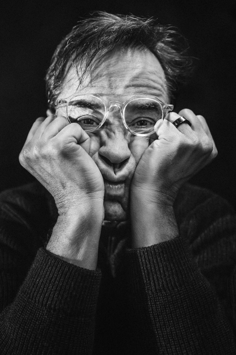 Porträt von Schauspieler Jan Josef Liefers Alter Weisser Mann von Fotografin Anne Hufnagl
