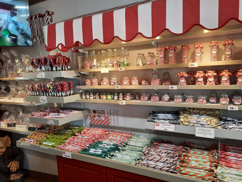 Zuckerstangen in allen Variationen