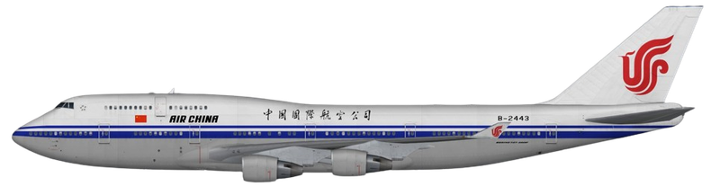 Aircraft Type: Boeing 747-400 Combi