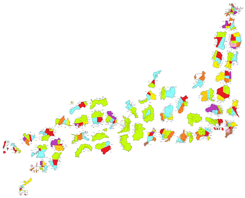 日本高校野球地図