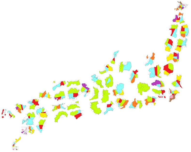 日本高校野球地図