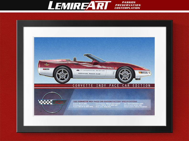 1995 Corvette Indy Pace Car