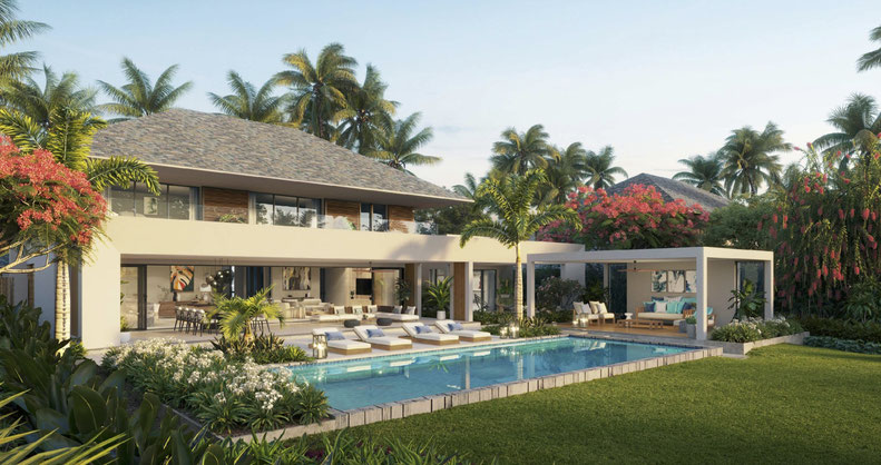 LA RESERVE : villas de LUXE FAIRWAY pour le golf de MONT CHOISY 