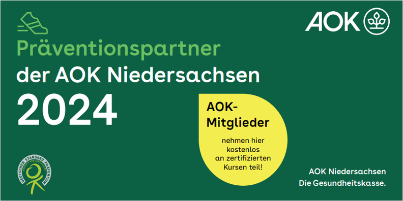 AOK Niedersachsen Präventionspartner 2024