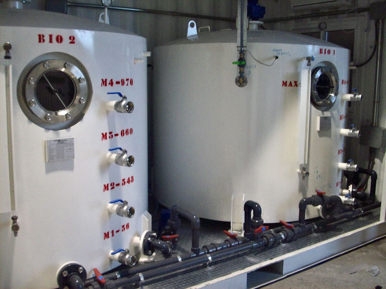 Planta piloto para producción de biogás -Aqualimpia