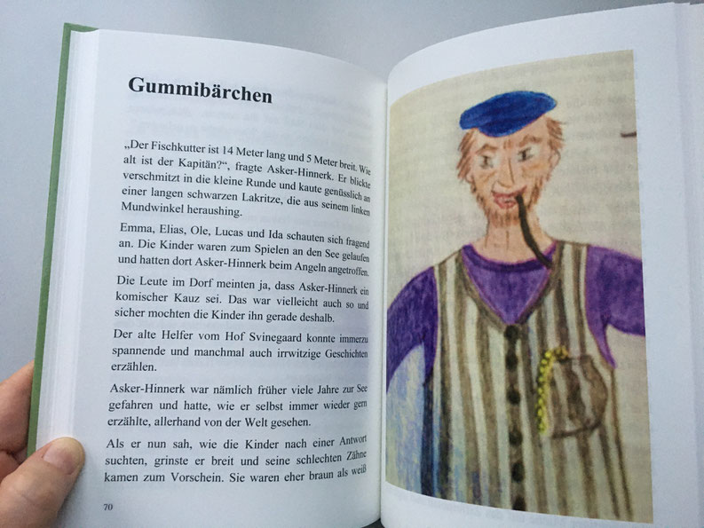 Ausschnitt aus der Geschichte GUMMIBÄRCHEN