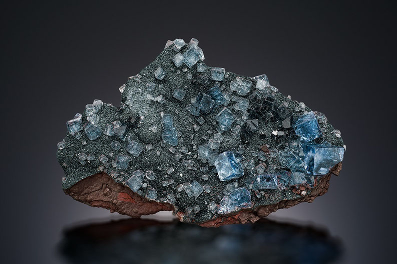 フローライト Cammock Eals Mine イギリス産 鉱物標本 フローライト