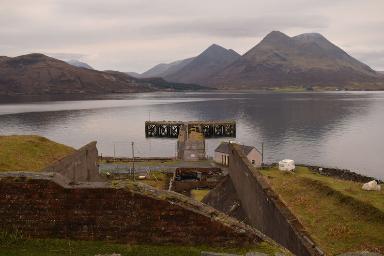 Suisnish Old Pier, iron mining Raasay