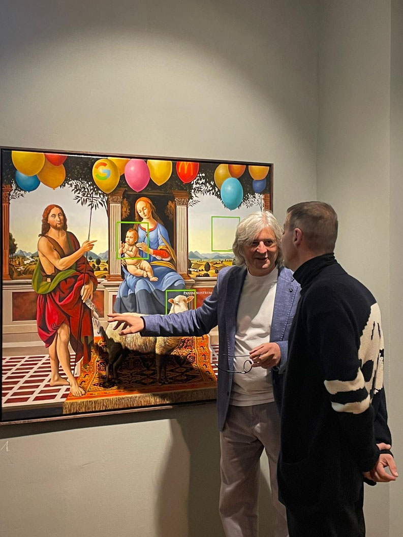 Moderne Kunst Nürnberg von Michael Jampolski in der Galerie rfzk