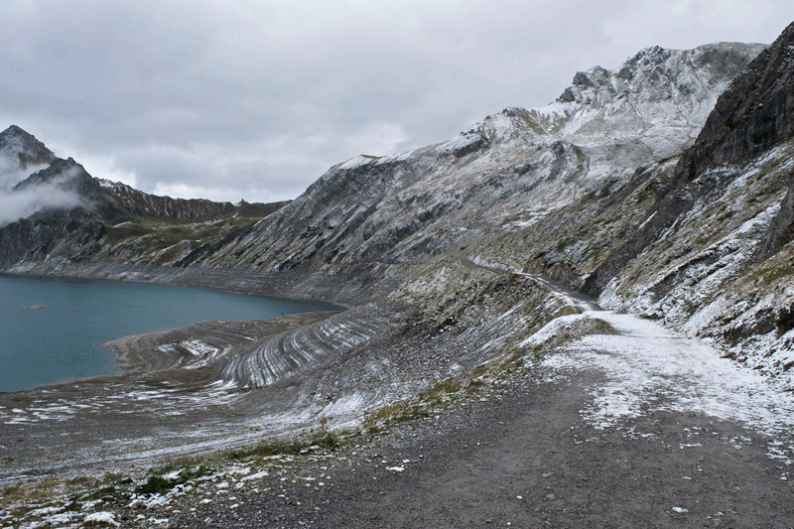 徒步旅行Luenersee