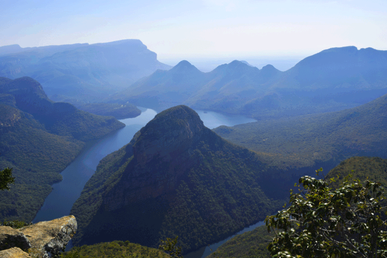 不要错过南非的布莱德河峡谷——河流的风景