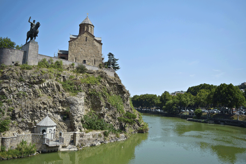 How to Spend Time in Tbilisi - Metekhi Church