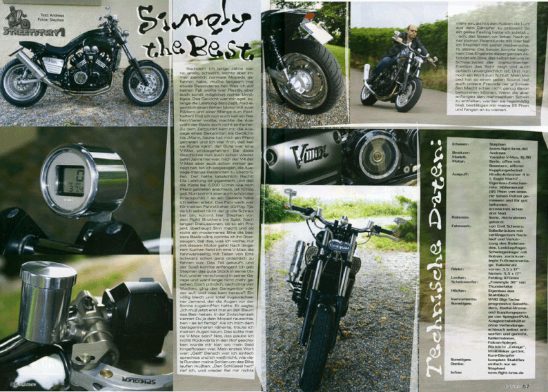 2005 FIGHTERS YAMAHA Vmax Streetfighter