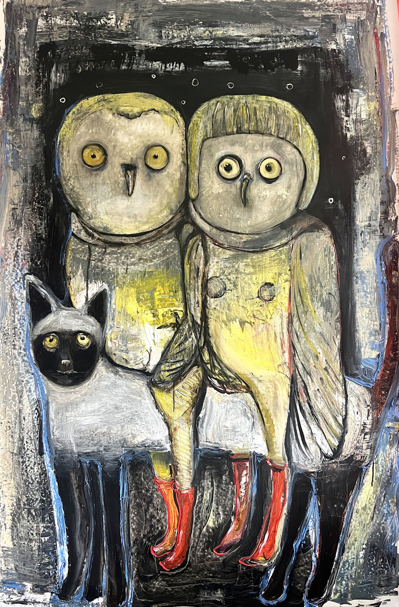 Kiga, 140/190cm, Öl auf Leinwand , 2024
