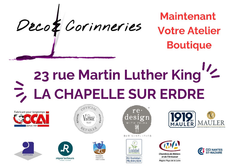 Maintenant Votre Atelier Boutique à La Chapelle-sur-Erdre
