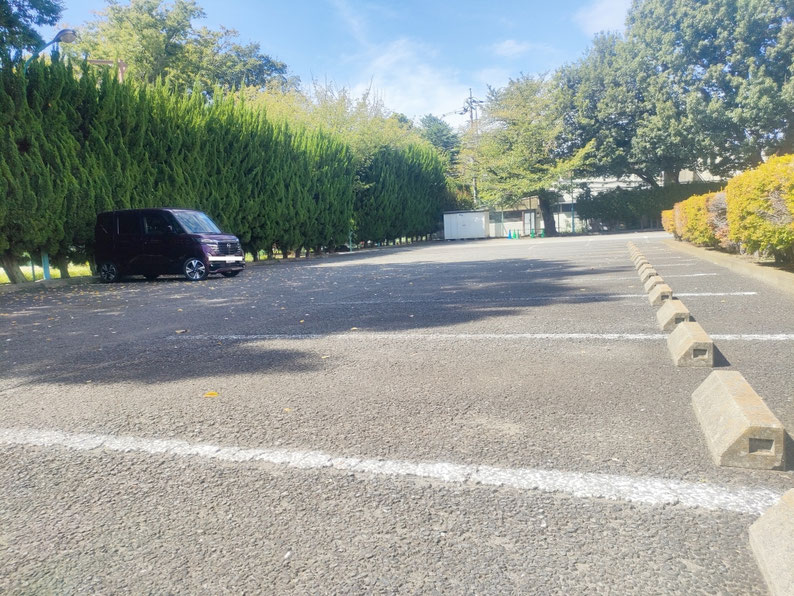 広々駐車場