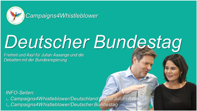 Campaigns4Whistleblowers - Deutscher Bundestag - Asyl und Freiheit für Julian Assange