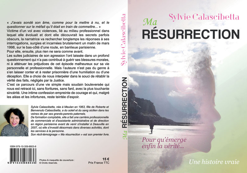 Livre Sylvie Calascibetta Ma resurrection