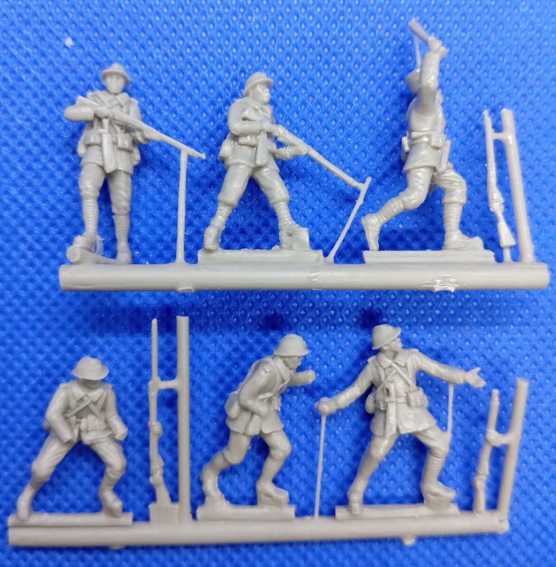 Sénégalais en attaque WWII