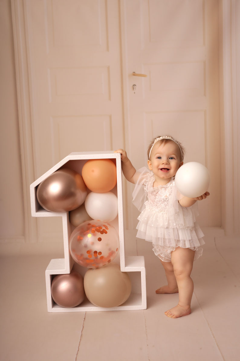 Erster Geburtstag Fotografie Cakesmash Shooting