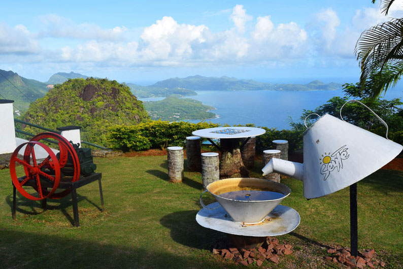 Our trip to the beautiful Seychelles islands - Visiting the Tea Factory