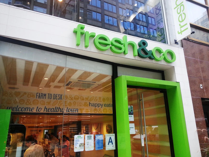 Have a quinoa salad at fresh&co