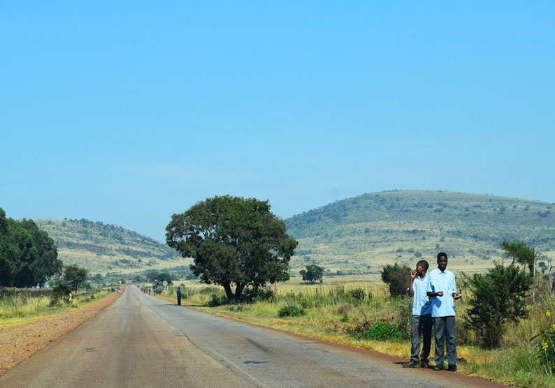 Don't skip the Blyde Canyon in South Africa - Children in uniforms coming home from school