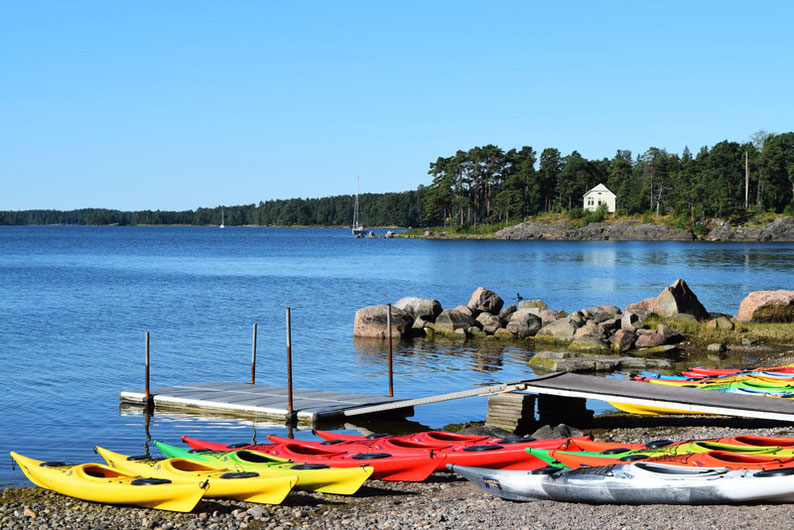 One of Our Short Breaks in Finland - The Starting Point of our Kayaking Tour with Natura Viva