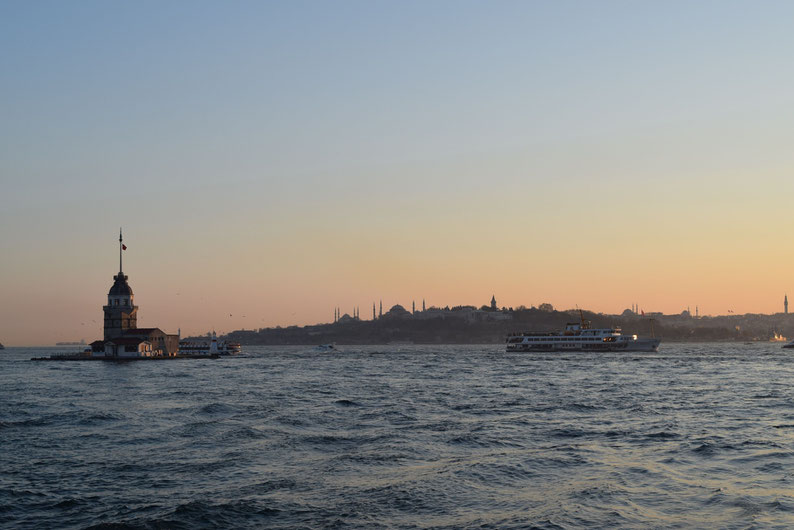 Sunset in Istanbul