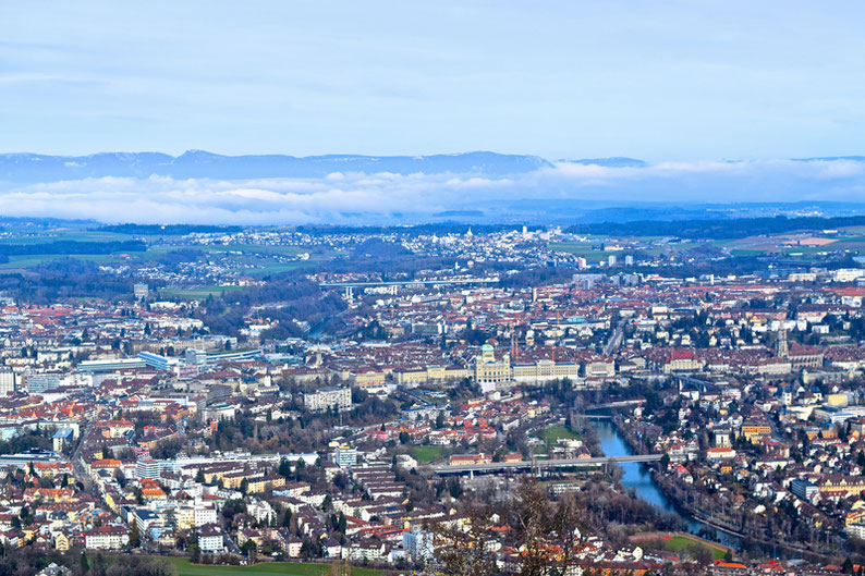 Panoramic views in Switzerland - Gurten, Berne