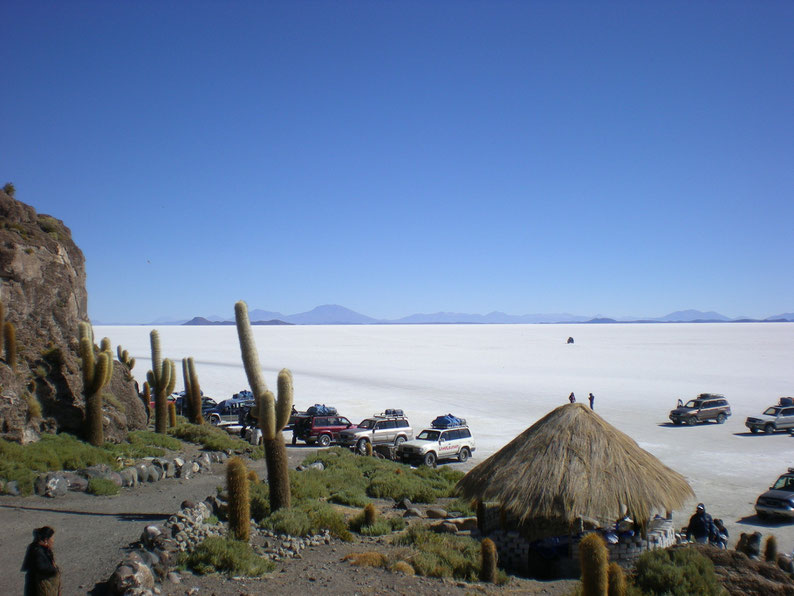 Uyuni salt flats, Bolivia