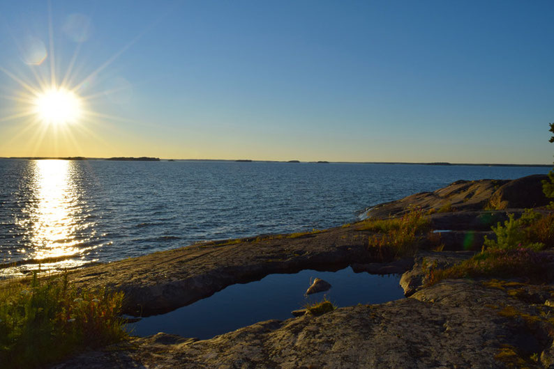 One of Our Short Breaks in Finland - Soaking up the Sunset over the Pellinki Island