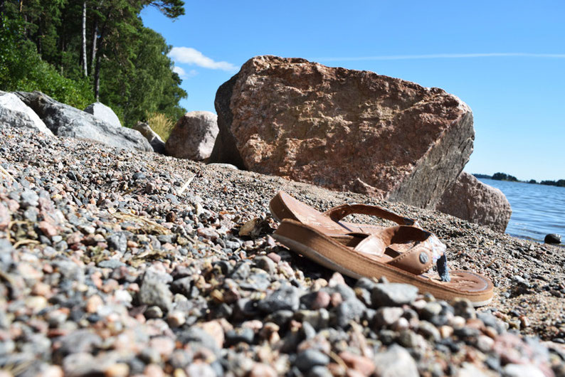 One of Our Short Breaks in Finland - Swimming Time