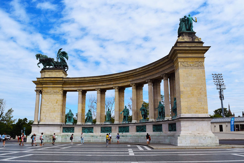 Budapest on a Weekend - The Millennium Monument