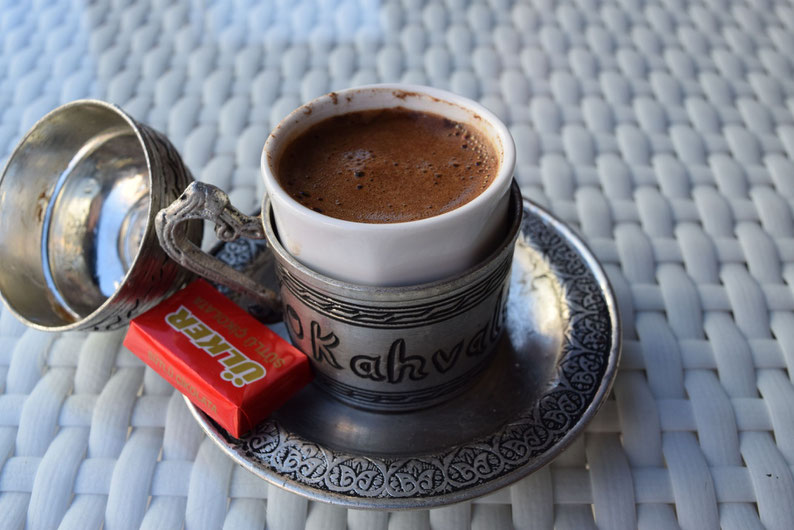 Turkish coffee in Istanbul