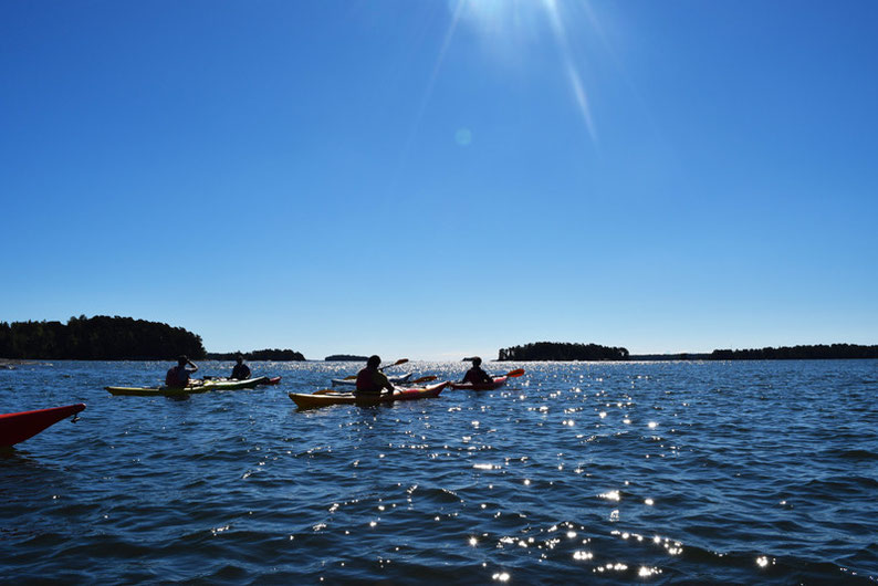 Kayaking in Finland - At the end of our tour