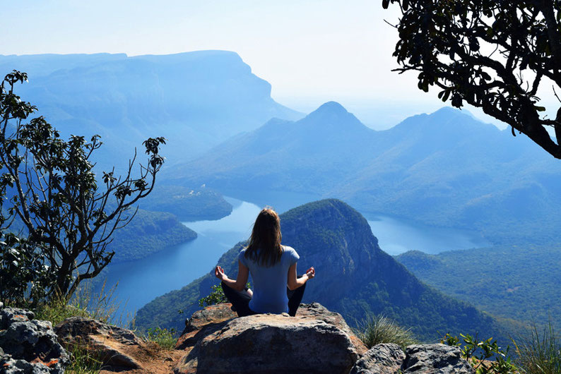 Don't skip the Blyde River Canyon in South Africa - A great spot for meditating 