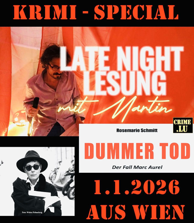 Dummer Tod, Der Fall Fall Marc Aurel, Philo-Crime, von Rosemarie Schmitt, Philosophischer Kriminalroman, Tatort Luxemburg, 
