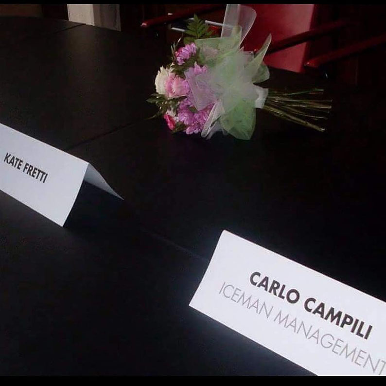 ....una conferenza stampa ......