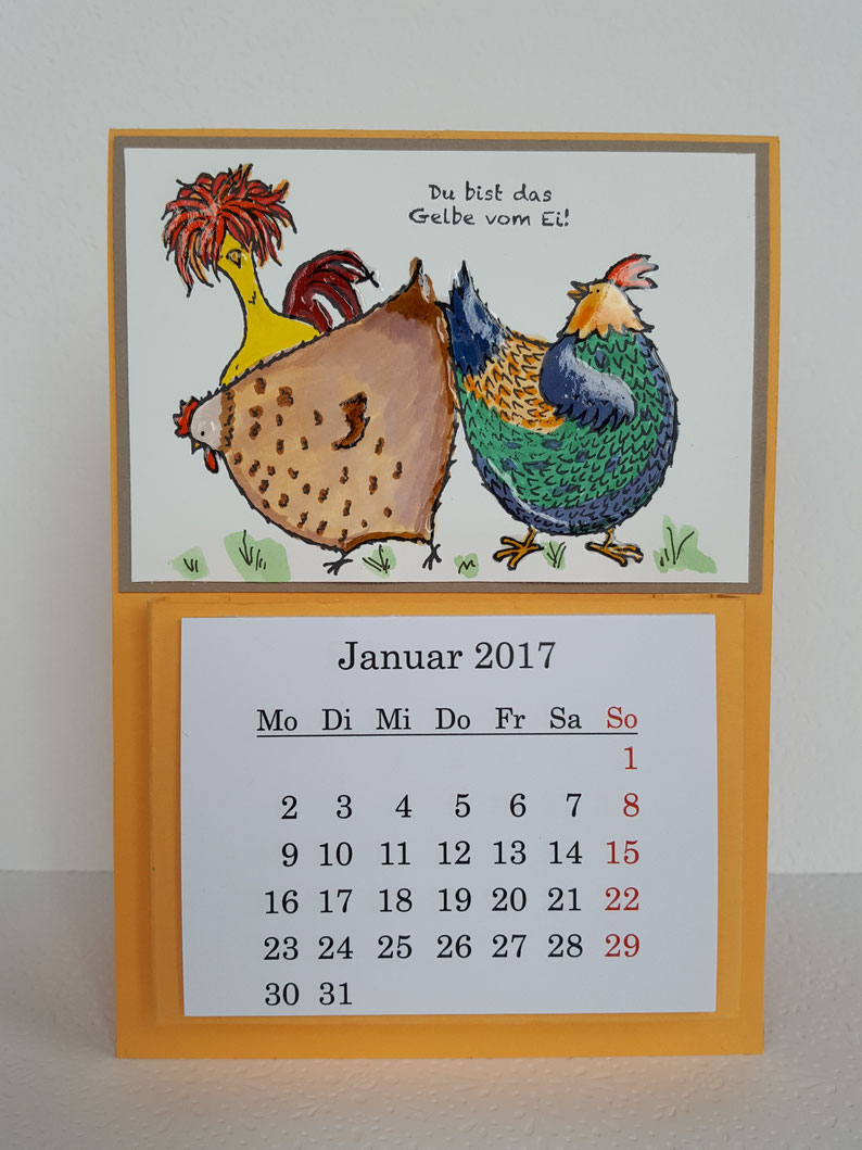 Das gelbe vom Ei kostenloses Stempelset von Stampin`UP! aus der Sale-A-Bration Aktion 2017