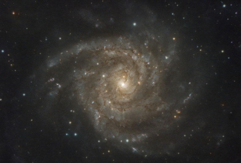 Une galaxie vue des Cévennes