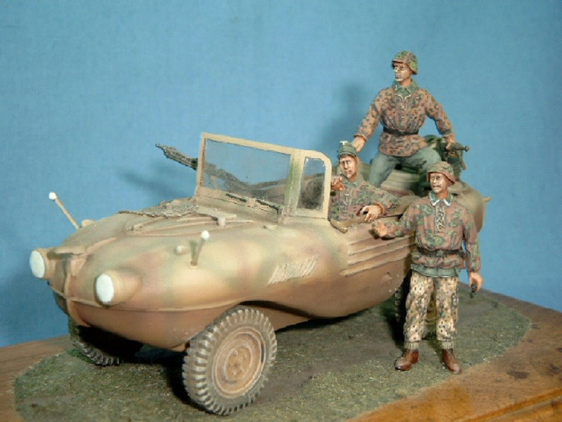 Trippel Schwimmwagen Deutsche Wehrmacht