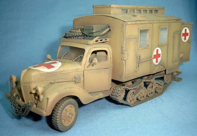 Ford Maultier 3t Sanitätsausführung Deutsche Wehrmacht